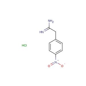 2-(4-nitrophenyl)ethanimidamide hydrochloride