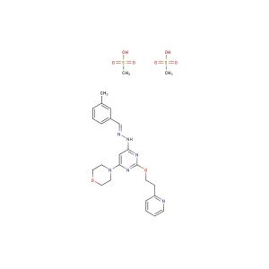 Apilimod mesylate  (Synonyms: STA 5326 mesylate; LAM-002A; AIT-101 mesylate)