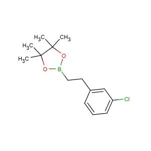 2-[2-(3-chlorophenyl)ethyl]-4,4,5,5-tetramethyl-1,3,2-dioxaborolane