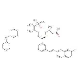 Montelukast dicyclohexylamine  (Synonyms: MK0476 dicyclohexylamine)