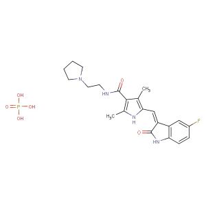 Toceranib phosphate(Synonyms: SU11654 phosphate; PHA 291639E phosphate)