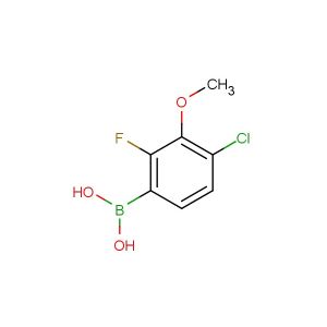 (4-chloro-2-fluoro-3-methoxyphenyl)boronic acid