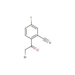 2-(2-bromoacetyl)-5-fluorobenzonitrile