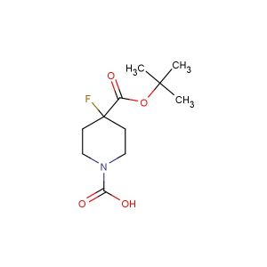 4-[(tert-butoxy)carbonyl]-4-fluoropiperidine-1-carboxylic acid