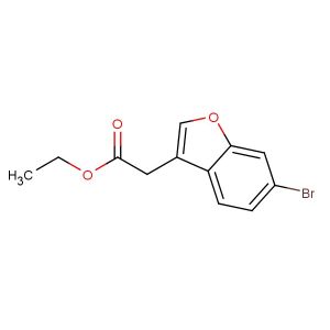 ethyl 2-(6-bromobenzofuran-3-yl)acetate