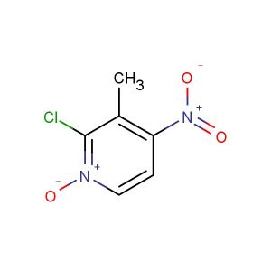 2-chloro-3-methyl-4-nitropyridin-1-ium-1-olate
