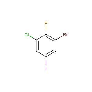 1-bromo-3-chloro-2-fluoro-5-iodobenzene