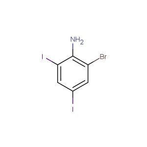 2-bromo-4,6-diiodoaniline