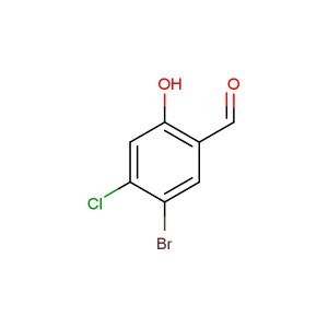5-bromo-4-chloro-2-hydroxybenzaldehyde