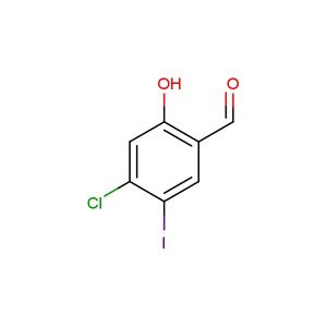 4-chloro-2-hydroxy-5-iodobenzaldehyde