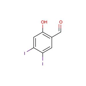 2-hydroxy-4,5-diiodobenzaldehyde