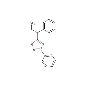 3-phenyl-5-(1-phenylpropyl)-1,2,4-oxadiazole
