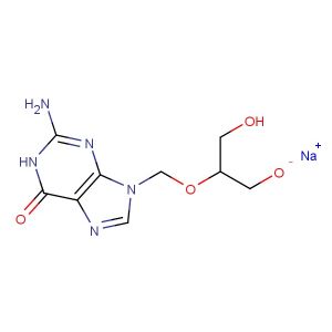 Ganciclovir sodium(Synonyms: BW 759 sodium; 2'-Nor-2'-deoxyguanosine sodium)