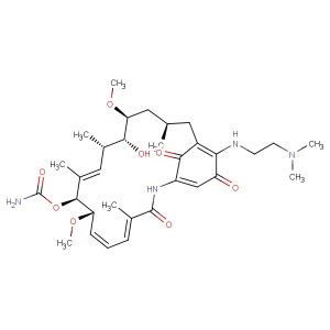 Alvespimycin(Synonyms: 17-DMAG; KOS-1022; NSC 707545)