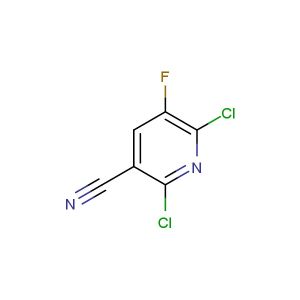 2,6-dichloro-5-fluoropyridine-3-carbonitrile