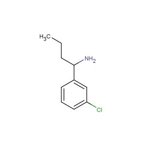 1-(3-chlorophenyl)butan-1-amine