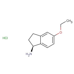 (1S)-5-ethoxy-2,3-dihydro-1H-inden-1-amine hydrochloride