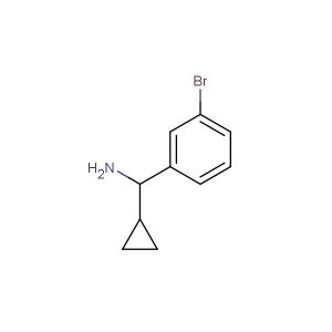 (3-bromophenyl)(cyclopropyl)methanamine