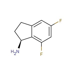 (1S)-5,7-difluoro-2,3-dihydro-1H-inden-1-amine