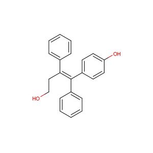 4-[(1Z)-4-hydroxy-1,2-diphenylbut-1-en-1-yl]phenol
