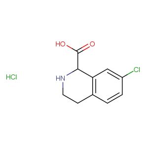 7-chloro-1,2,3,4-tetrahydroisoquinoline-1-carboxylic acid hydrochloride