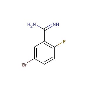 5-bromo-2-fluorobenzene-1-carboximidamide