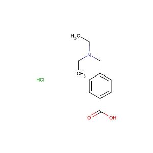 4-[(diethylamino)methyl]benzoic acid hydrochloride