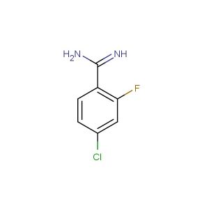 4-chloro-2-fluorobenzene-1-carboximidamide