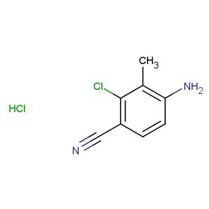 4-amino-2-chloro-3-methylbenzonitrile hydrochloride