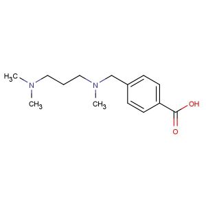4-(((3-(dimethylamino)propyl)(methyl)amino)methyl)benzoic acid