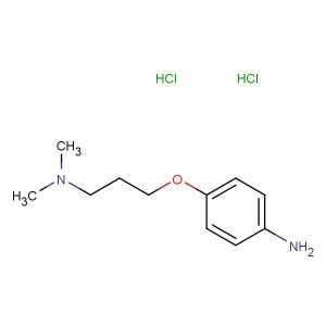 4-(3-dimethylamino-propoxy)-phenylamine dihydrochloride