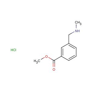 methyl 3-[(methylamino)methyl]benzoate hydrochloride