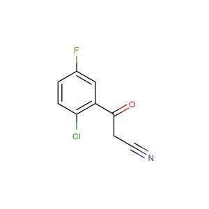 3-(2-chloro-5-fluorophenyl)-3-oxopropanenitrile
