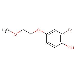 2-bromo-4-(2-methoxyethoxy)phenol