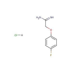 2-(4-fluorophenoxy)ethanimidamide hydrochloride