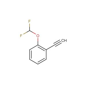1-(difluoromethoxy)-2-ethynylbenzene