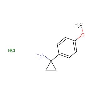 1-(4-methoxyphenyl)cyclopropan-1-amine hydrochloride