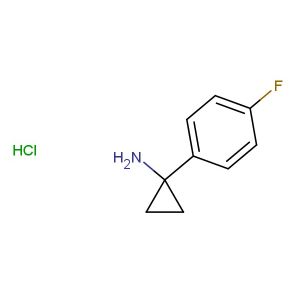 1-(4-fluorophenyl)cyclopropan-1-amine hydrochloride