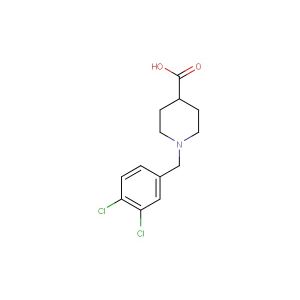 1-[(3,4-dichlorophenyl)methyl]piperidine-4-carboxylic acid