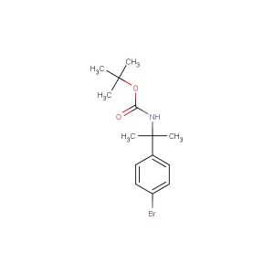 tert-butyl N-[2-(4-bromophenyl)propan-2-yl]carbamate