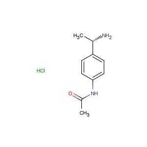 (S)-N-[4-(1-amino-ethyl)-phenyl]-acetamide hydrochloride
