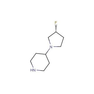 (R)-4-(3-fluoro-pyrrolidin-1-yl)-piperidine