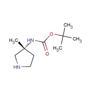 tert-butyl N-[(3R)-3-methylpyrrolidin-3-yl]carbamate