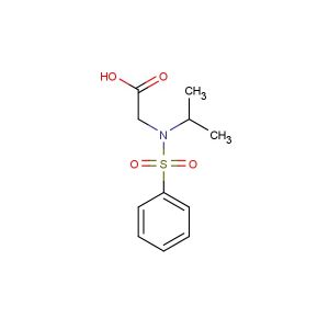 2-[N-(propan-2-yl)benzenesulfonamido]acetic acid