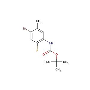 tert-butyl N-(4-bromo-2-fluoro-5-methylphenyl)carbamate