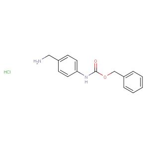 benzyl N-[4-(aminomethyl)phenyl]carbamate hydrochloride