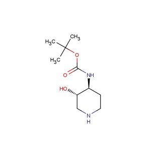 tert-butyl N-[(3S,4S)-3-hydroxypiperidin-4-yl]carbamate