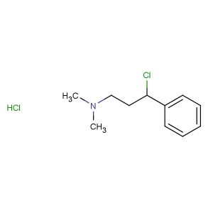 (3-chloro-3-phenylpropyl)dimethylamine hydrochloride