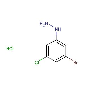 (3-bromo-5-chlorophenyl)hydrazine hydrochloride