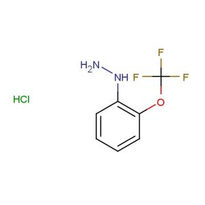 [2-(trifluoromethoxy)phenyl]hydrazine hydrochloride